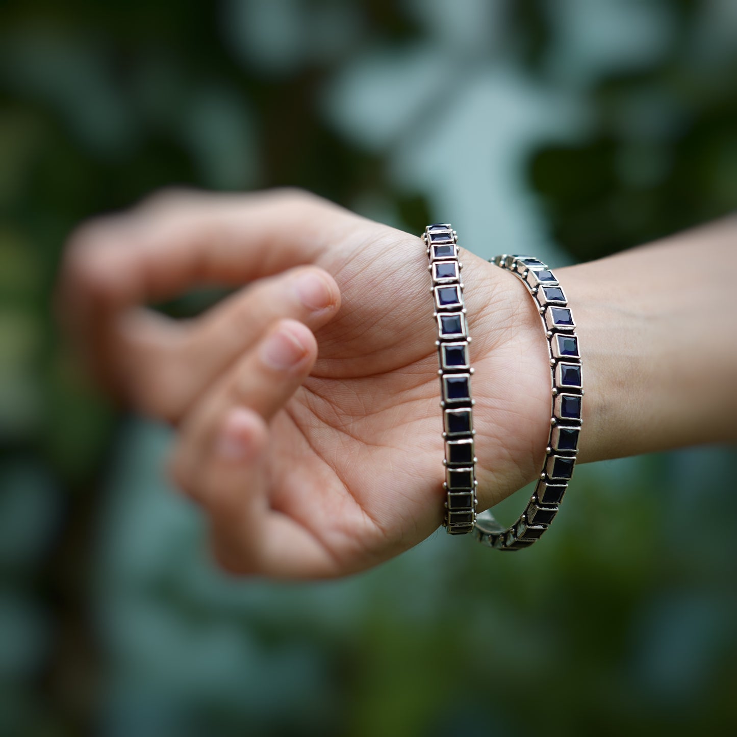Neel Ratri Bangles