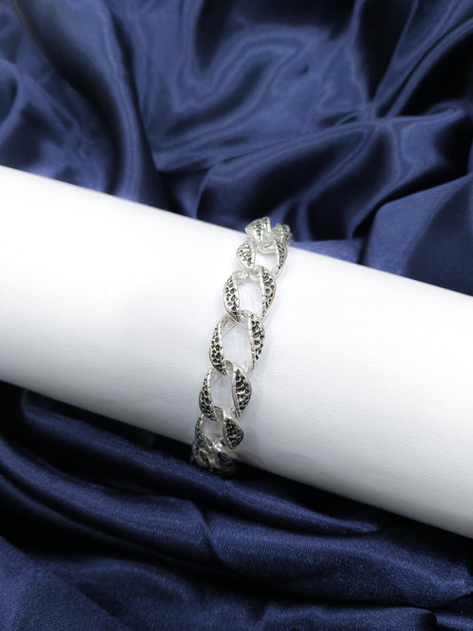 Obsidian Link Bracelet