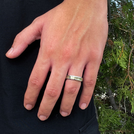Golden Enamel band