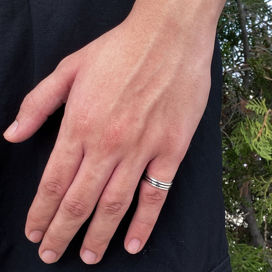 Black Enamel Band
