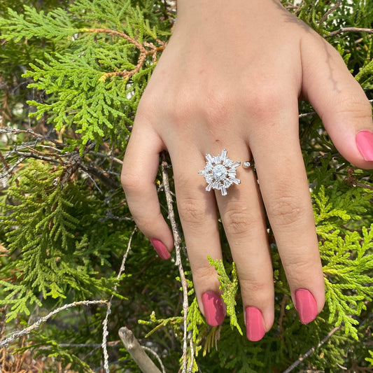 Starlit Bloom Ring