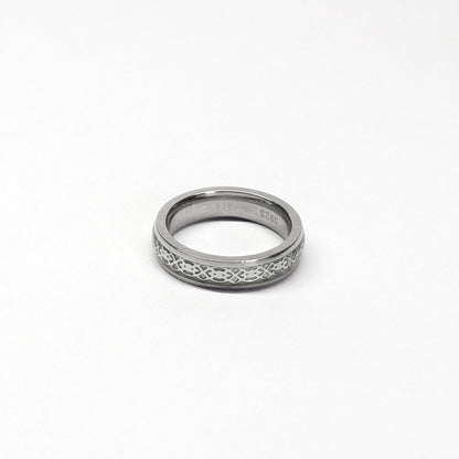 Silver Enamel Ring