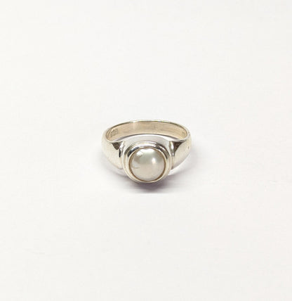 Axis White Pearl Ring